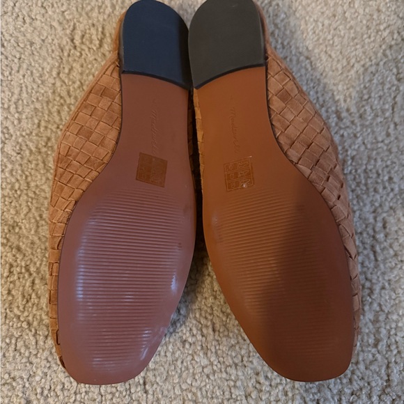 Woven Tan Flats - Picture 3 of 3